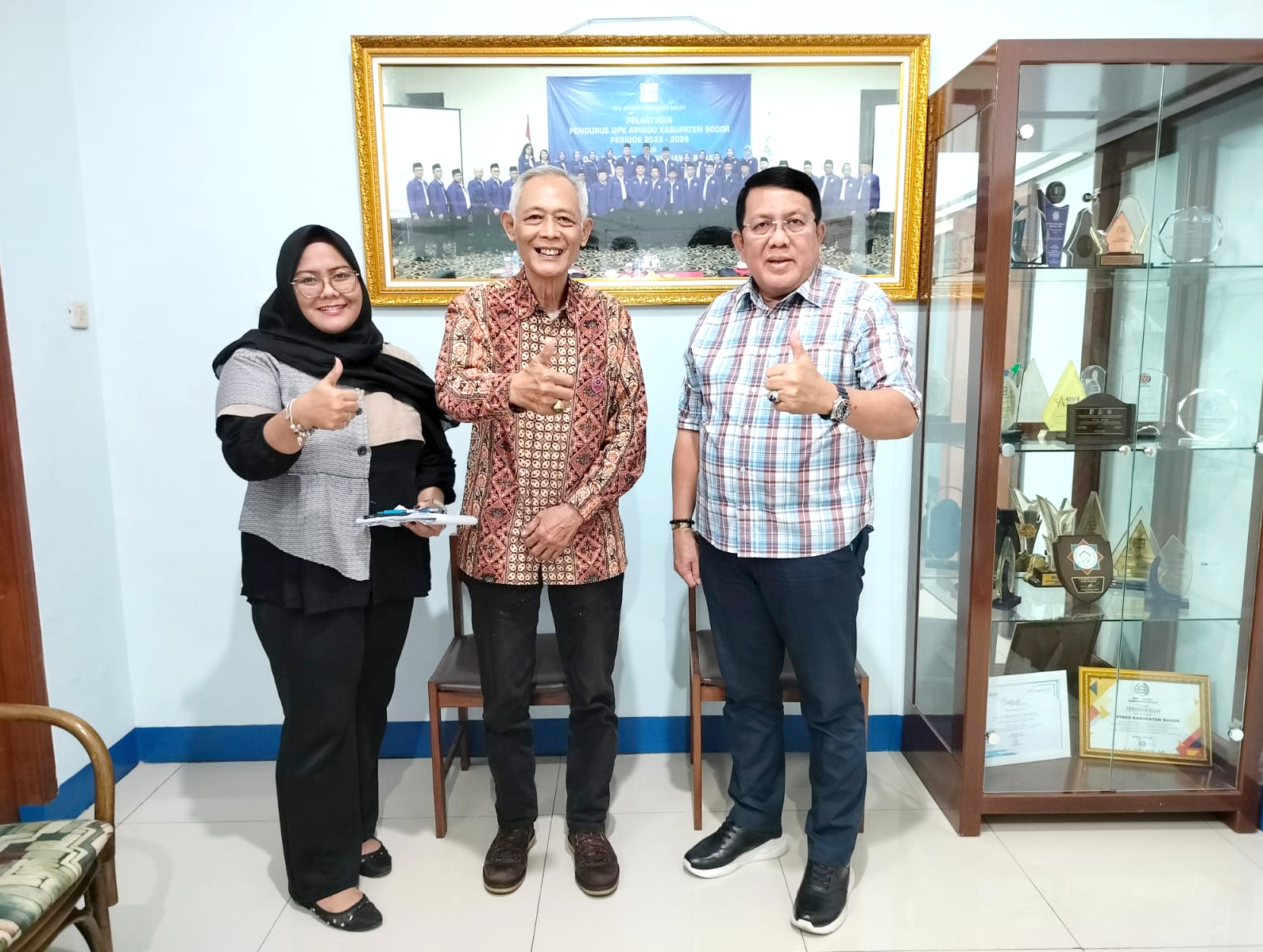 Pertemuan dengan Direktur Marketing PT. Garda Cipta Sentosa